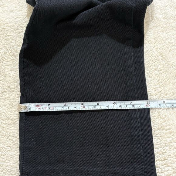 Jordache Denim Jeans Women’s 12 Black Ruby Straight Leg 5 Pocket Denim Casual - Picture 10 of 11